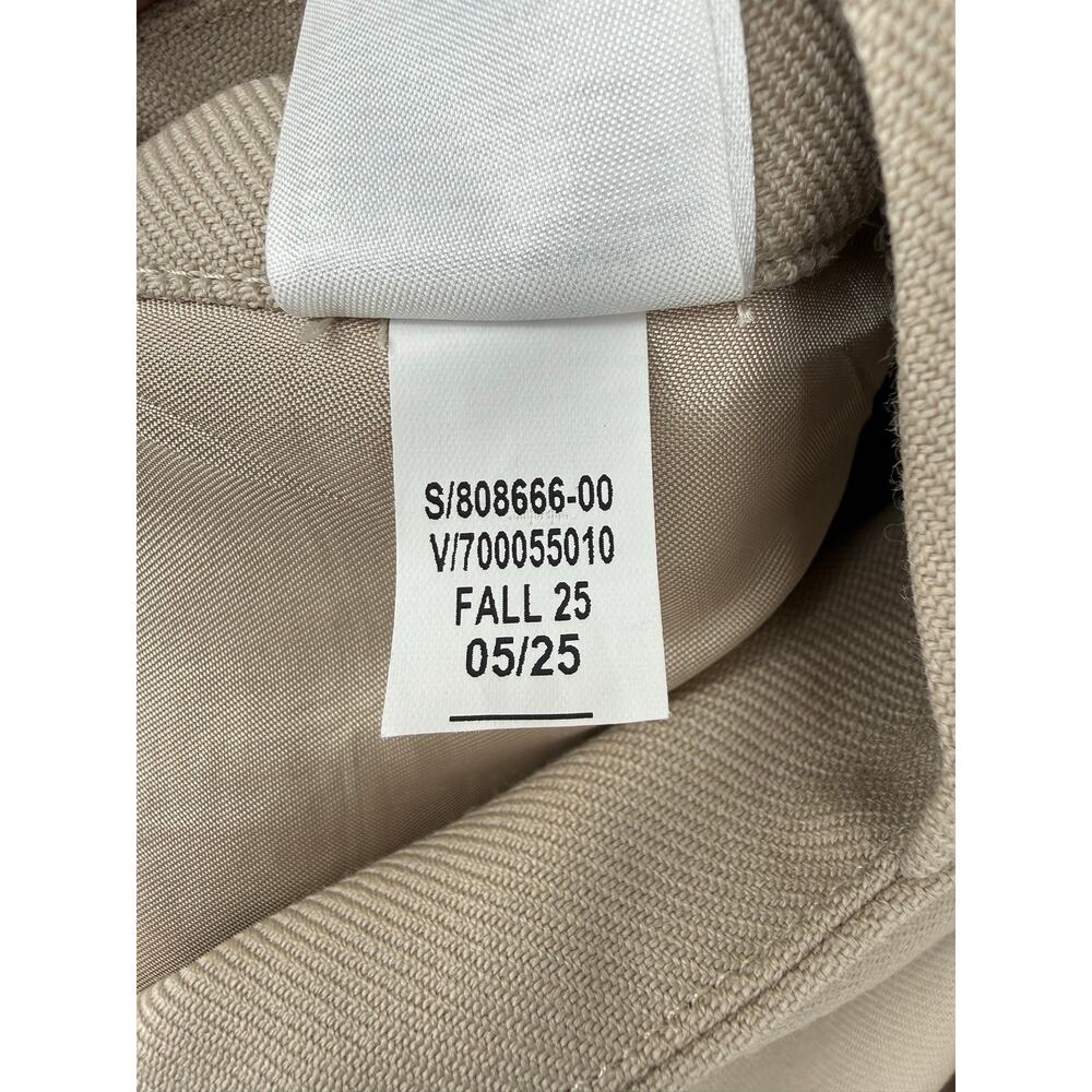 Banana Republic Oversized Utility Twill Pullover Jacket Beige Green Size Medium - Picture 13 of 14